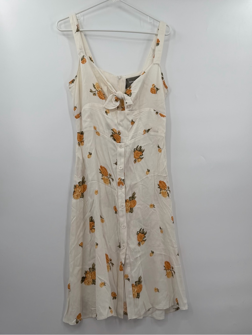 Reformation FrankFort Dress Floral Print Size 12
